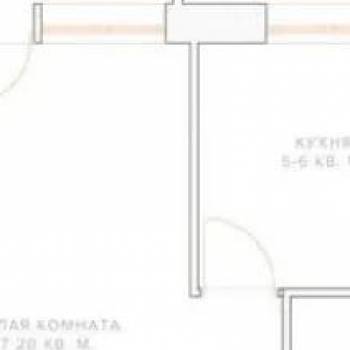 Сдается 1-комнатная квартира, 31 м²