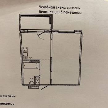 Сдается 1-комнатная квартира, 36,3 м²