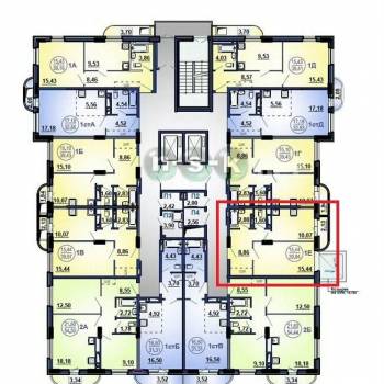 Продается 2-х комнатная квартира, 39,5 м²