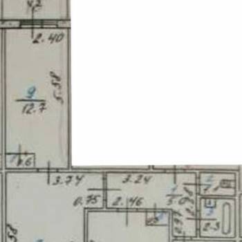 Продается 3-х комнатная квартира, 62,5 м²
