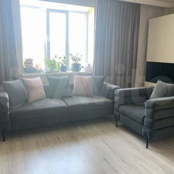 Продается 2-х комнатная квартира, 59,6 м²