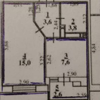 Продается 1-комнатная квартира, 30 м²