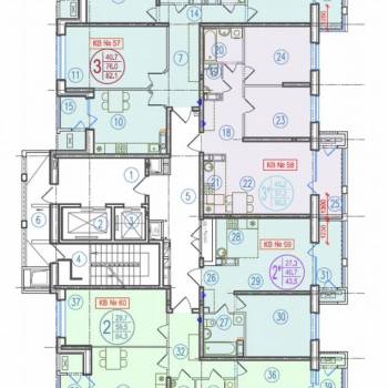 Продается 2-х комнатная квартира, 43,8 м²
