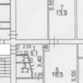 Продается 2-х комнатная квартира, 45 м²