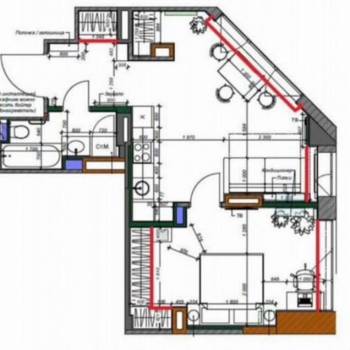 Продается 1-комнатная квартира, 44,3 м²