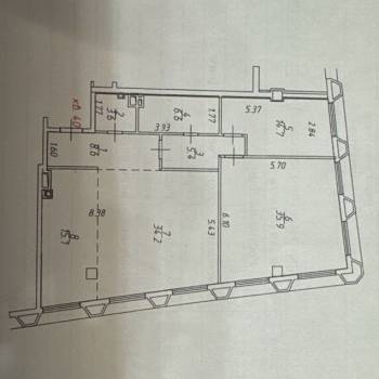 Продается 1-комнатная квартира, 124,1 м²