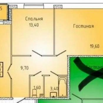 Сдается Многокомнатная квартира, 75 м²