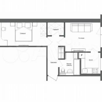Продается 2-х комнатная квартира, 47,9 м²