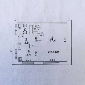 Сдается 1-комнатная квартира, 30,5 м²
