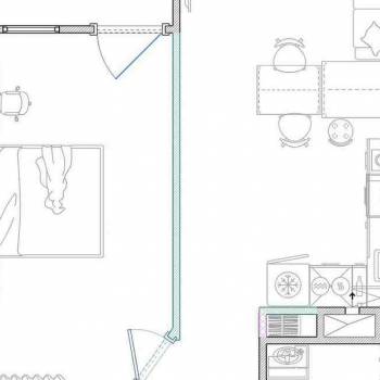 Сдается 2-х комнатная квартира, 50 м²