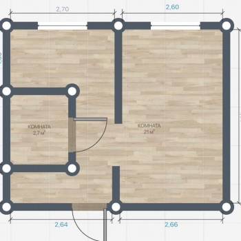 Продается 1-комнатная квартира, 27,5 м²