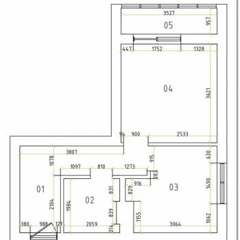 Продается 1-комнатная квартира, 34,3 м²