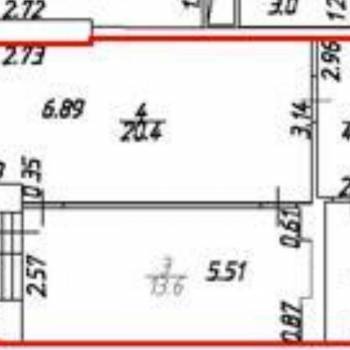 Продается 1-комнатная квартира, 45 м²
