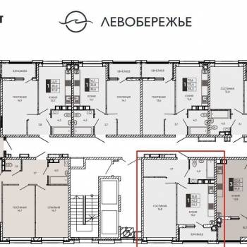 Продается 1-комнатная квартира, 42 м²