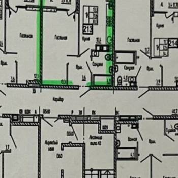 Продается 1-комнатная квартира, 34,3 м²