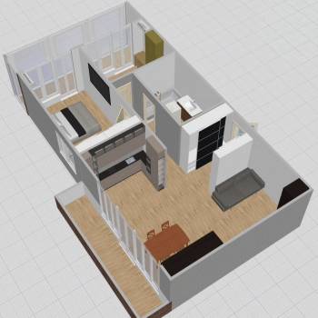 Сдается 2-х комнатная квартира, 80 м²