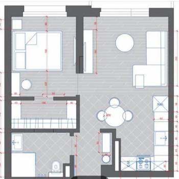 Сдается 2-х комнатная квартира, 42 м²