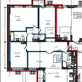 Продается 3-х комнатная квартира, 125,5 м²