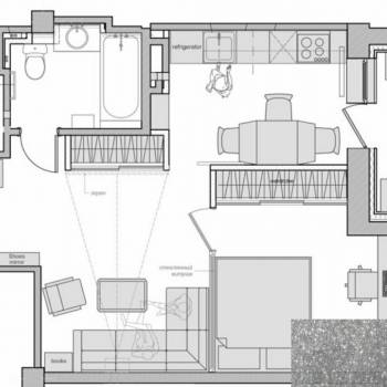 Сдается 2-х комнатная квартира, 45 м²