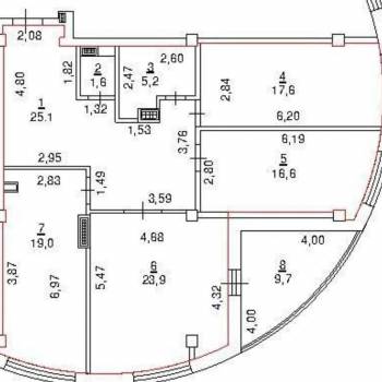 Продается Многокомнатная квартира, 120 м²