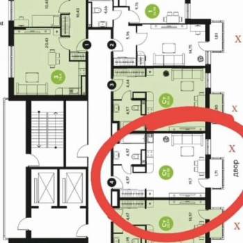 Сдается 1-комнатная квартира, 32 м²