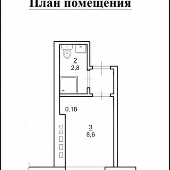 Сдается 1-комнатная квартира, 12 м²
