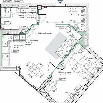 Сдается 2-х комнатная квартира, 67 м²