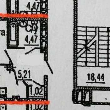 Продается 1-комнатная квартира, 41,2 м²