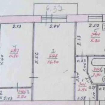 Продается 2-х комнатная квартира, 42,1 м²