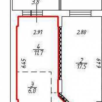 Продается 1-комнатная квартира, 27,6 м²