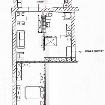 Продается 2-х комнатная квартира, 55,8 м²