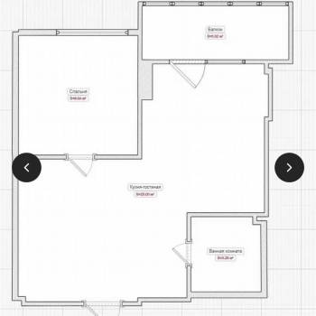 Продается 1-комнатная квартира, 41 м²
