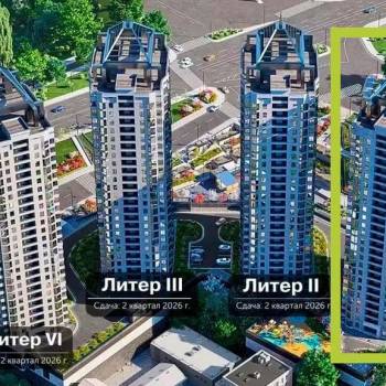 Продается 1-комнатная квартира, 36,6 м²