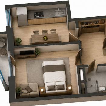 Продается 1-комнатная квартира, 36,6 м²
