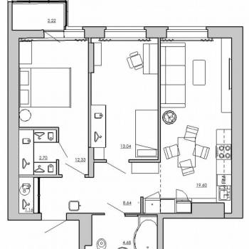 Продается 3-х комнатная квартира, 64,2 м²