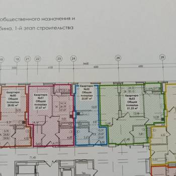 Продается 1-комнатная квартира, 23,87 м²