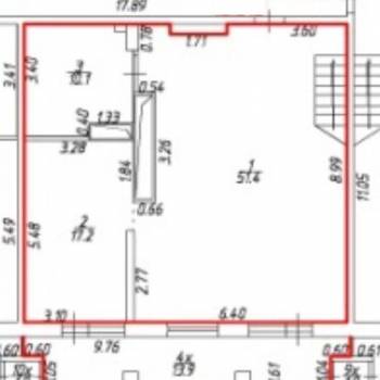 Продается 1-комнатная квартира, 171,2 м²
