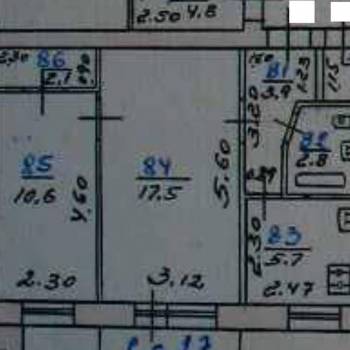 Продается 2-х комнатная квартира, 43,4 м²