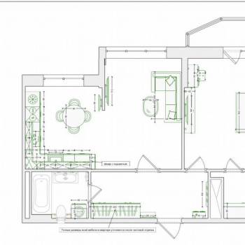 Продается 2-х комнатная квартира, 60,7 м²