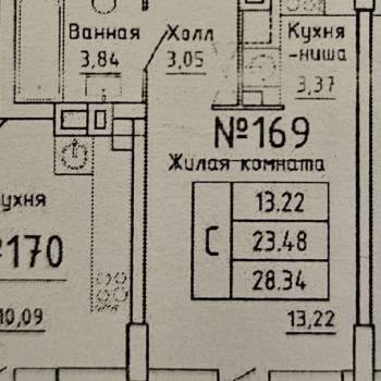 Продается 1-комнатная квартира, 28 м²