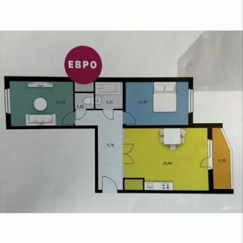 Продается 3-х комнатная квартира, 60 м²