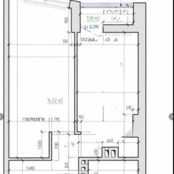 Сдается 1-комнатная квартира, 40 м²