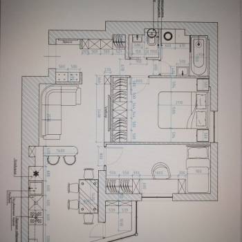 Продается 1-комнатная квартира, 46,8 м²