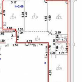 Продается 3-х комнатная квартира, 80 м²