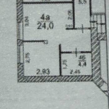 Продается 1-комнатная квартира, 29 м²