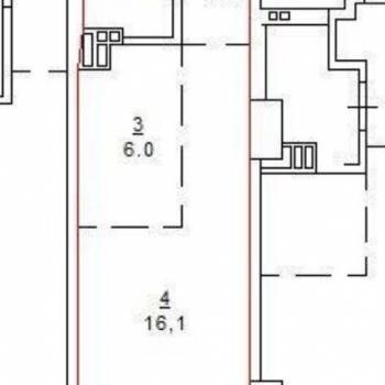Продается 1-комнатная квартира, 35 м²