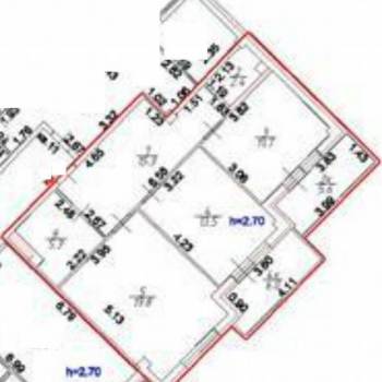 Продается 2-х комнатная квартира, 77 м²