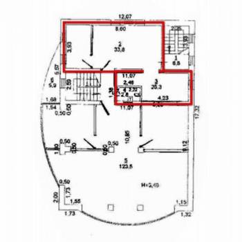 Сдается Офис, 60 м²