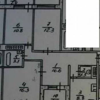 Продается 3-х комнатная квартира, 69,2 м²