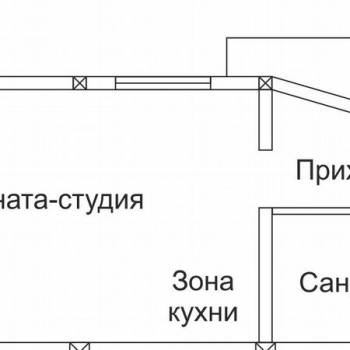 Сдается 1-комнатная квартира, 45 м²